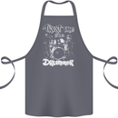 Trust Me I'm a Drummer Funny Drumming Drum Cotton Apron 100% Organic Steel
