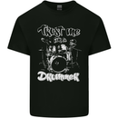 Trust Me I'm a Drummer Funny Drumming Drum Kids T-Shirt Childrens Black