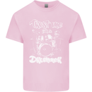 Trust Me I'm a Drummer Funny Drumming Drum Kids T-Shirt Childrens Light Pink