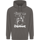 Trust Me I'm a Drummer Funny Drumming Drum Mens 80% Cotton Hoodie Charcoal