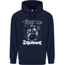 Trust Me I'm a Drummer Funny Drumming Drum Mens 80% Cotton Hoodie Navy Blue