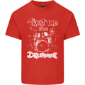 Trust Me I'm a Drummer Funny Drumming Drum Mens Cotton T-Shirt Tee Top Red