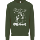 Trust Me I'm a Drummer Funny Drumming Drum Mens Sweatshirt Jumper Forest Green