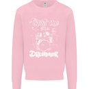 Trust Me I'm a Drummer Funny Drumming Drum Mens Sweatshirt Jumper Light Pink