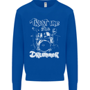 Trust Me I'm a Drummer Funny Drumming Drum Mens Sweatshirt Jumper Royal Blue