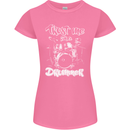 Trust Me I'm a Drummer Funny Drumming Drum Womens Petite Cut T-Shirt Azalea