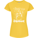 Trust Me I'm a Drummer Funny Drumming Drum Womens Petite Cut T-Shirt Yellow