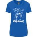 Trust Me I'm a Drummer Funny Drumming Drum Womens Wider Cut T-Shirt Royal Blue