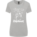 Trust Me I'm a Drummer Funny Drumming Drum Womens Wider Cut T-Shirt Sports Grey