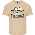 Trust Me I'm a Gynecologist Funny Rude Mens Cotton T-Shirt Tee Top Sand