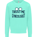 Trust Me I'm a Gynecologist Funny Rude Mens Sweatshirt Jumper Peppermint