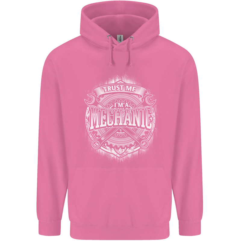 Trust Me I'm a Mechanic Funny Mens 80% Cotton Hoodie Azelea