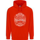 Trust Me I'm a Mechanic Funny Mens 80% Cotton Hoodie Bright Red