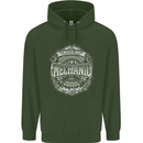 Trust Me I'm a Mechanic Funny Mens 80% Cotton Hoodie Forest Green