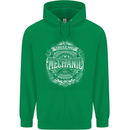 Trust Me I'm a Mechanic Funny Mens 80% Cotton Hoodie Irish Green
