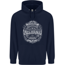 Trust Me I'm a Mechanic Funny Mens 80% Cotton Hoodie Navy Blue