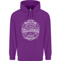 Trust Me I'm a Mechanic Funny Mens 80% Cotton Hoodie Purple
