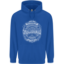 Trust Me I'm a Mechanic Funny Mens 80% Cotton Hoodie Royal Blue