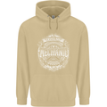 Trust Me I'm a Mechanic Funny Mens 80% Cotton Hoodie Sand