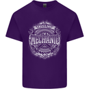 Trust Me I'm a Mechanic Funny Mens Cotton T-Shirt Tee Top Purple