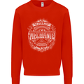 Trust Me I'm a Mechanic Funny Mens Sweatshirt Jumper Bright Red
