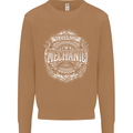 Trust Me I'm a Mechanic Funny Mens Sweatshirt Jumper Caramel Latte