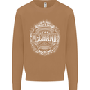 Trust Me I'm a Mechanic Funny Mens Sweatshirt Jumper Caramel Latte