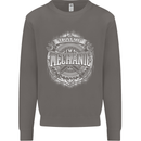Trust Me I'm a Mechanic Funny Mens Sweatshirt Jumper Charcoal