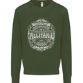 Trust Me I'm a Mechanic Funny Mens Sweatshirt Jumper Forest Green
