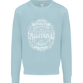 Trust Me I'm a Mechanic Funny Mens Sweatshirt Jumper Light Blue