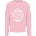 Trust Me I'm a Mechanic Funny Mens Sweatshirt Jumper Light Pink
