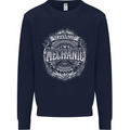 Trust Me I'm a Mechanic Funny Mens Sweatshirt Jumper Navy Blue