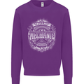 Trust Me I'm a Mechanic Funny Mens Sweatshirt Jumper Purple