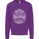 Trust Me I'm a Mechanic Funny Mens Sweatshirt Jumper Purple