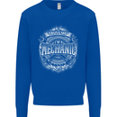 Trust Me I'm a Mechanic Funny Mens Sweatshirt Jumper Royal Blue