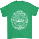 Trust Me I'm a Mechanic Funny Mens T-Shirt Cotton Gildan Irish Green