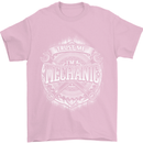 Trust Me I'm a Mechanic Funny Mens T-Shirt Cotton Gildan Light Pink