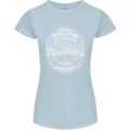Trust Me I'm a Mechanic Funny Womens Petite Cut T-Shirt Light Blue