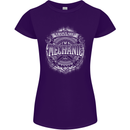 Trust Me I'm a Mechanic Funny Womens Petite Cut T-Shirt Purple