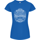 Trust Me I'm a Mechanic Funny Womens Petite Cut T-Shirt Royal Blue