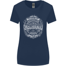 Trust Me I'm a Mechanic Funny Womens Wider Cut T-Shirt Navy Blue