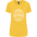 Trust Me I'm a Mechanic Funny Womens Wider Cut T-Shirt Yellow