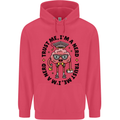 Trust Me I'm a Nerd Geek Graduate Brainy Childrens Kids Hoodie Heliconia