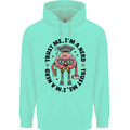 Trust Me I'm a Nerd Geek Graduate Brainy Childrens Kids Hoodie Peppermint
