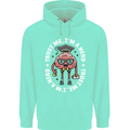 Trust Me I'm a Nerd Geek Graduate Brainy Childrens Kids Hoodie Peppermint