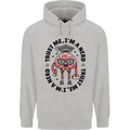 Trust Me I'm a Nerd Geek Graduate Brainy Childrens Kids Hoodie Sports Grey