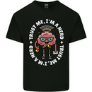 Trust Me I'm a Nerd Geek Graduate Brainy Kids T-Shirt Childrens Black