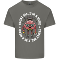 Trust Me I'm a Nerd Geek Graduate Brainy Kids T-Shirt Childrens Charcoal