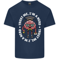 Trust Me I'm a Nerd Geek Graduate Brainy Kids T-Shirt Childrens Navy Blue