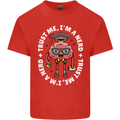 Trust Me I'm a Nerd Geek Graduate Brainy Kids T-Shirt Childrens Red